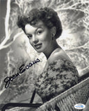 JOAN EVANS SIGNED 8X10 PHOTO ACOA
