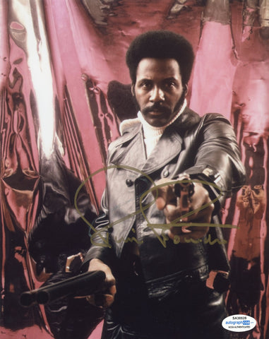 RICHARD ROUNDTREE SIGNED SHAFT 8X10 PHOTO ACOA