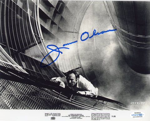 JAMES OLSON SIGNED THE ANDROMEDA STRAIN 8X10 PHOTO ACOA