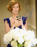 CYNTHIA NIXON SIGNED SEX AND THE CITY 8X10 PHOTO 3 ACOA