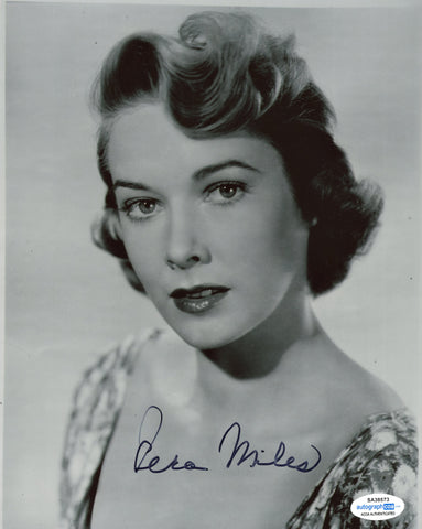 VERA MILES SIGNED TARZAN'S SECRET JUNGLE 8X10 PHOTO ACOA