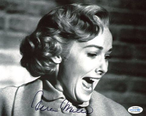 VERA MILES SIGNED PSYCHO 8X10 PHOTO 2 ACOA