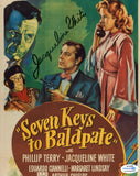 JACQUELINE WHITE SIGNED SEVEN KEYS TO BALDPATE 8X10 PHOTO ACOA
