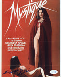 GEORGINA SPELVIN SIGNED MYSTIQUE 8X10 PHOTO ACOA