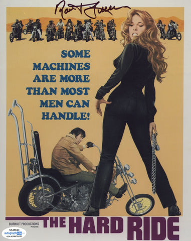 ROBERT FULLER SIGNED THE HARD RIDE 8X10 PHOTO ACOA