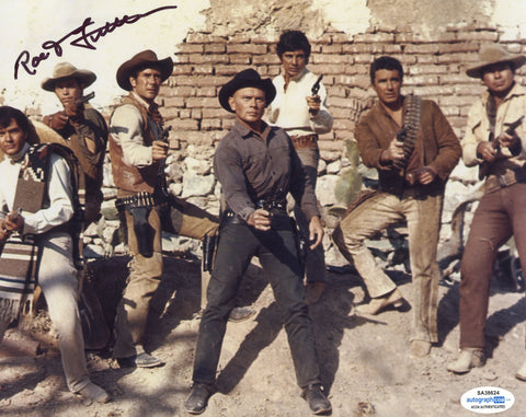 ROBERT FULLER SIGNED RETURN OF THE SEVEN 8X10 PHOTO ACOA