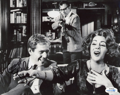 GEORGE SEGAL SIGNED WHO'S AFRAID OF VIRGINIA WOOLF 8X10 PHOTO 2 ACOA