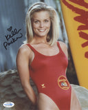 KELLY PACKARD SIGNED BAYWATCH 8X10 PHOTO ACOA