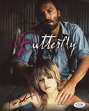 PIA ZADORA SIGNED BUTTERFLY 8X10 PHOTO 2 ACOA