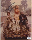 MELODY ANDERSON SIGNED FIREWALKER 8X10 PHOTO ACOA