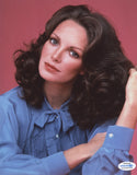 JACLYN SMITH SIGNED CHARLIE'S ANGELS 8X10 PHOTO ACOA