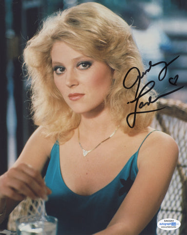AUDREY LANDERS SIGNED DALLAS 8X10 PHOTO ACOA