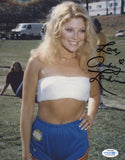 AUDREY LANDERS SIGNED 8X10 PHOTO ACOA