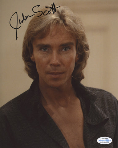 JUDSON SCOTT SIGNED 8X10 PHOTO ACOA