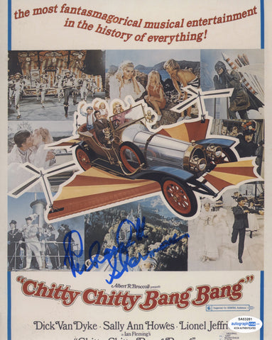 RICHARD M. SHERMAN SIGNED CHITTY CHITTY BANG BANG 8X10 PHOTO ACOA