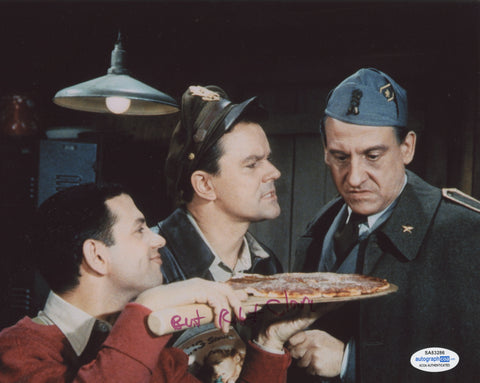 ROBERT CLARY SIGNED HOGAN'S HEROES 8X10 PHOTO 2 ACOA