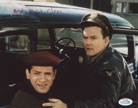 ROBERT CLARY SIGNED HOGAN'S HEROES 8X10 PHOTO 3 ACOA
