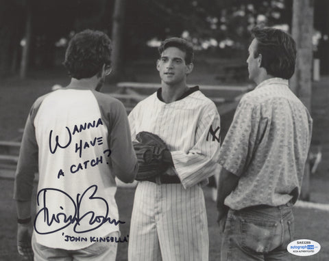 DWIER BROWN SIGNED FIELD OF DREAMS 8X10 PHOTO ACOA