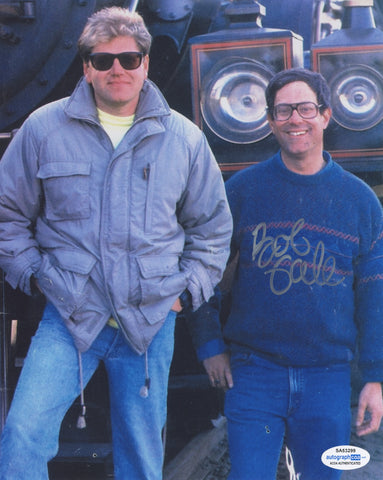 BOB GALE SIGNED BACK TO THE FUTURE 8X10 PHOTO 3 ACOA