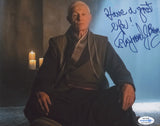 RAYMOND J. BARRY SIGNED GOTHAM 8X10 PHOTO ACOA