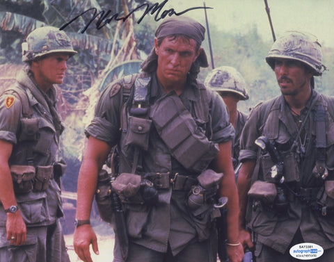 MARK MOSES SIGNED PLATOON 8X10 PHOTO ACOA