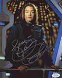 CLAUDIA CHRISTIAN SIGNED BABYLON 5 8X10 PHOTO 2 ACOA