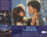 CATHERINE MARY STEWART SIGNED THE LAST STARFIGHTER 8X10 PHOTO ACOA