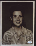 LYDIA REED SIGNED THE REAL MCCOYS 8X10 PHOTO ACOA