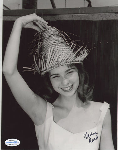 LYDIA REED SIGNED THE REAL MCCOYS 8X10 PHOTO 2 ACOA