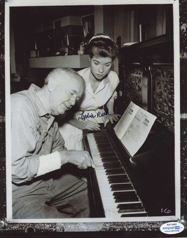 LYDIA REED SIGNED THE REAL MCCOYS 8X10 PHOTO 4 ACOA