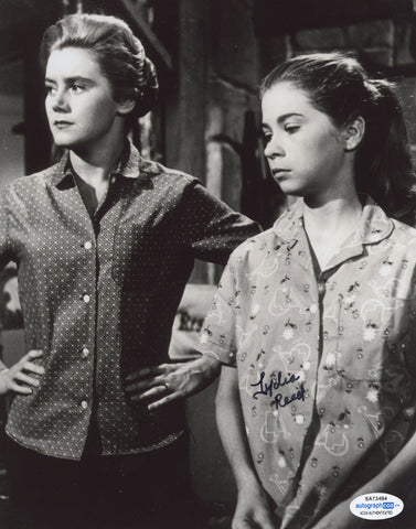 LYDIA REED SIGNED THE REAL MCCOYS 8X10 PHOTO 5 ACOA