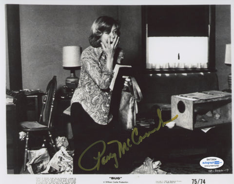 PATTY MCCORMACK SIGNED BUG 8X10 PHOTO ACOA