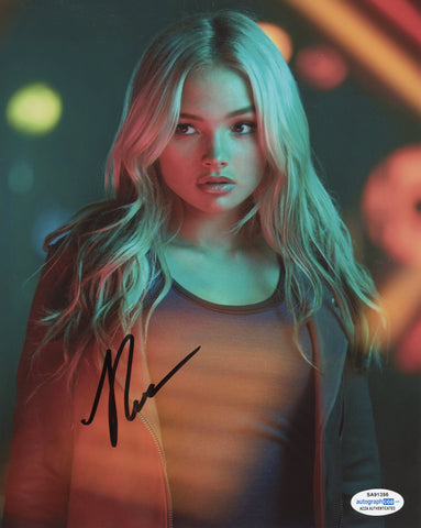 NATALIE ALYN LIND SIGNED THE GIFTED 8X10 PHOTO ACOA