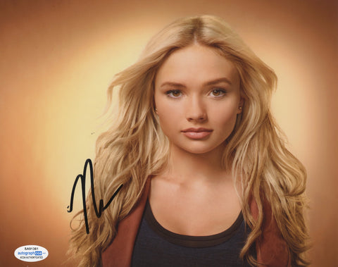 NATALIE ALYN LIND SIGNED THE GIFTED 8X10 PHOTO 5 ACOA
