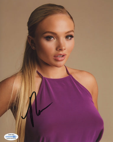 NATALIE ALYN LIND SIGNED THE GIFTED 8X10 PHOTO 7 ACOA
