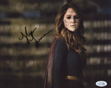 HOPE LAUREN SIGNED SUPERGIRL BIZARRO 8X10 PHOTO 2 ACOA