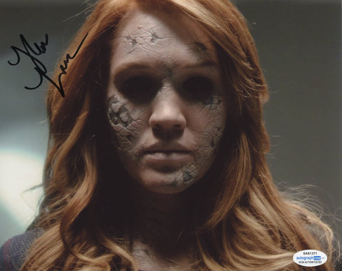 HOPE LAUREN SIGNED SUPERGIRL BIZARRO 8X10 PHOTO 3 ACOA