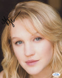 HOPE LAUREN SIGNED 8X10 PHOTO ACOA