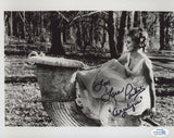 LARA PARKER SIGNED NIGHT OF DARK SHADOWS 8X10 PHOTO 5 ACOA