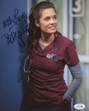 TORREY DEVITTO SIGNED CHICAGO MED 8X10 PHOTO 2 ACOA