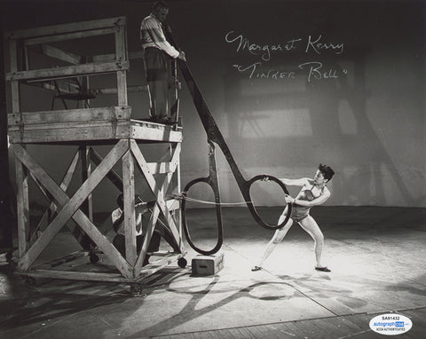 MARGARET KERRY SIGNED PETER PAN TINKER BELL 8X10 PHOTO 6 ACOA