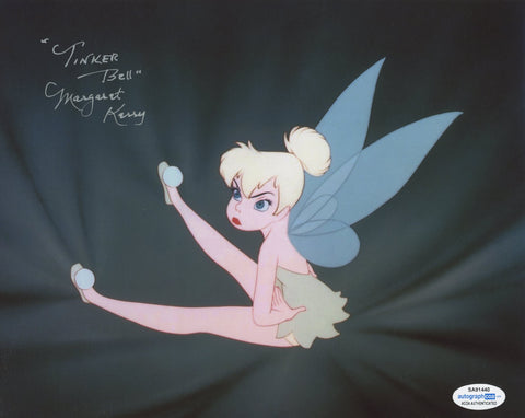 MARGARET KERRY SIGNED PETER PAN TINKER BELL 8X10 PHOTO 14 ACOA