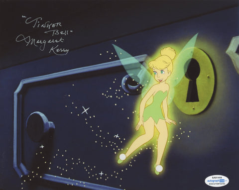 MARGARET KERRY SIGNED PETER PAN TINKER BELL 8X10 PHOTO 18 ACOA