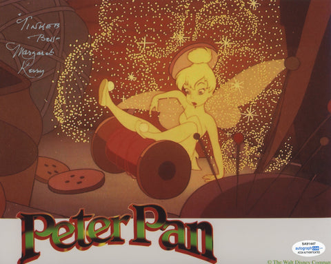 MARGARET KERRY SIGNED PETER PAN TINKER BELL 8X10 PHOTO 21 ACOA