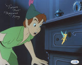 MARGARET KERRY SIGNED PETER PAN TINKER BELL 8X10 PHOTO 22 ACOA