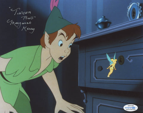 MARGARET KERRY SIGNED PETER PAN TINKER BELL 8X10 PHOTO 22 ACOA