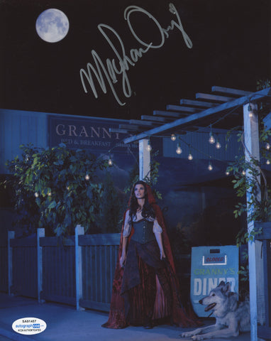 MEGHAN ORY SIGNED ONCE UP A TIME 8X10 PHOTO ACOA