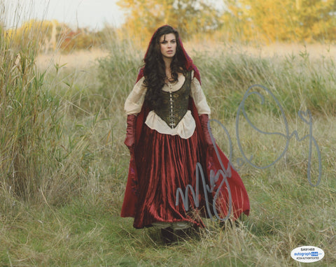 MEGHAN ORY SIGNED ONCE UP A TIME 8X10 PHOTO 3 ACOA