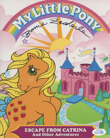 BONNIE ZACHERLE SIGNED MY LITTLE PONY 8X10 PHOTO ACOA