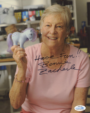 BONNIE ZACHERLE SIGNED MY LITTLE PONY 8X10 PHOTO 3 ACOA